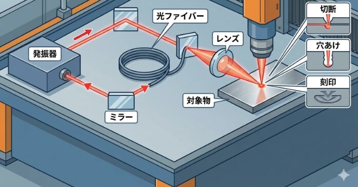 レーザー加工原理